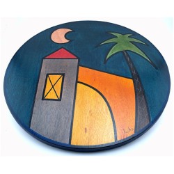 Lazy Susan Dekel Palm by Kakadu Art | Table Decorations
