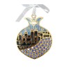 Jerusalem in Blue Pomegranate Wall Hanging | Wall Hangings