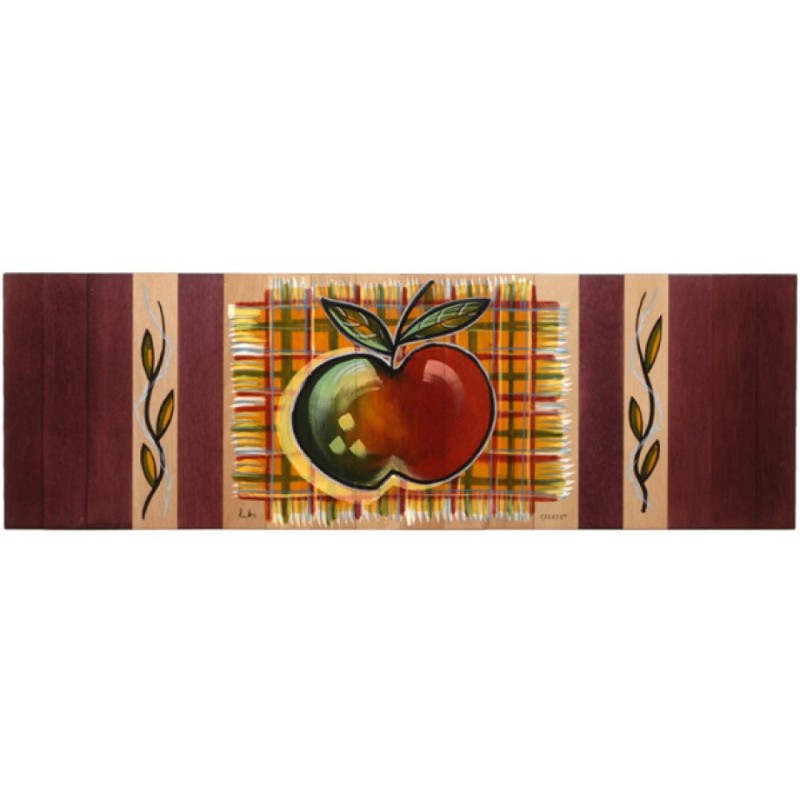 Kakadu Art Hand Painted Wood Table Runner App... | Rosh Hashanah Gifts
