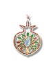 Pomegranate Home Blessing with Tree of Life and Col... | Wall Hangings