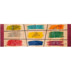 Table Runner Domino by Kakadu Art | Table Decorations