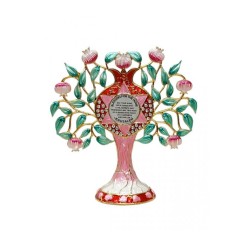 Gleaming Free Standing Enamel Pomegranate Tree ... | Table Decorations