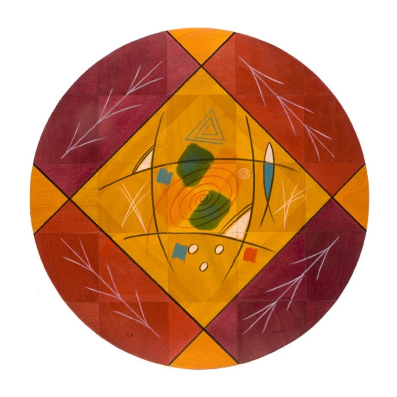 Round Floor Mat Dream Field by Kakadu Art | House Decorations