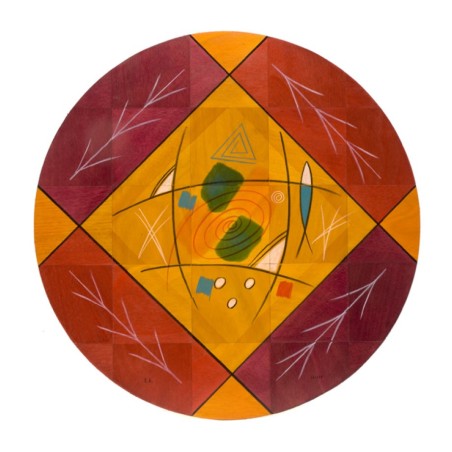 Round Floor Mat Dream Field by Kakadu Art | House Decorations