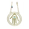 Shraga Landesman Brass Wall Hanging Hamsa Hand ... | House Decorations