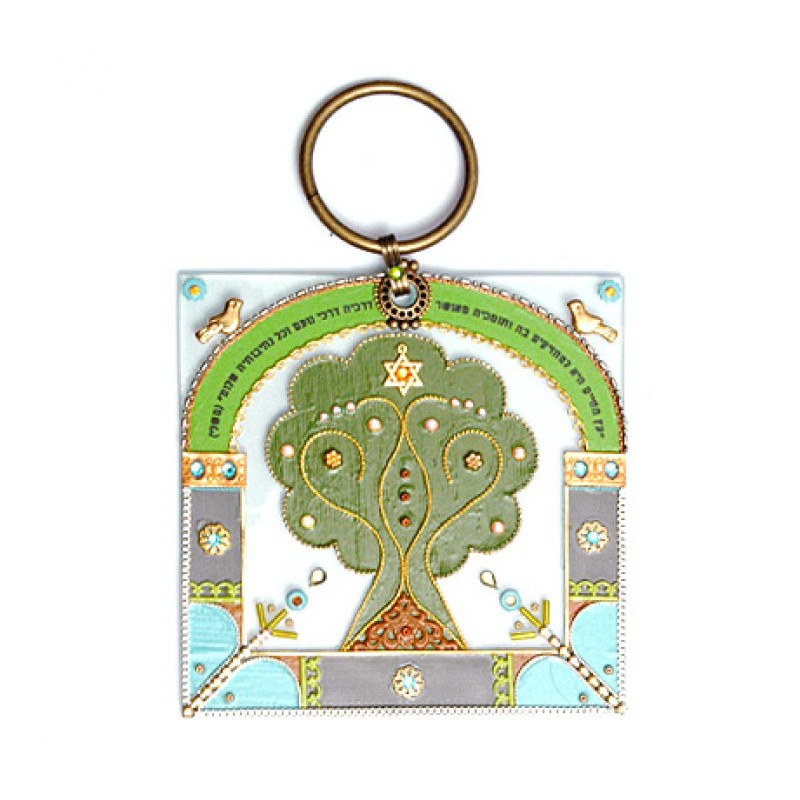 Tree of Life Wall Blessing by Ester Shahaf | Jewish Gift from Israel