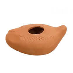 Replica of Ancient Biblical Clay Oil Lamp Decor... | House Decorations