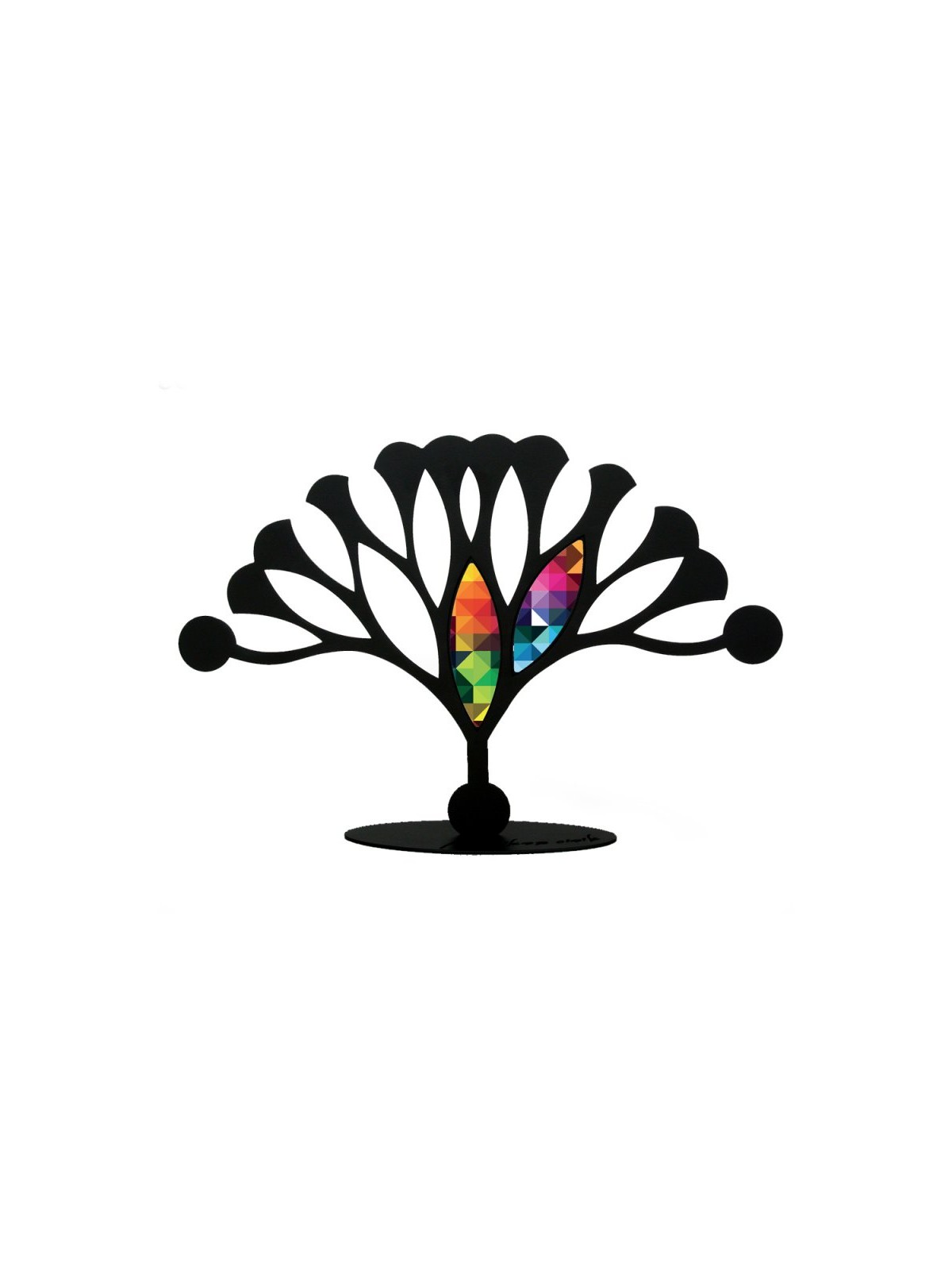 Iris Design Stand Alone Table or Shelf Sculptur... | Table Decorations