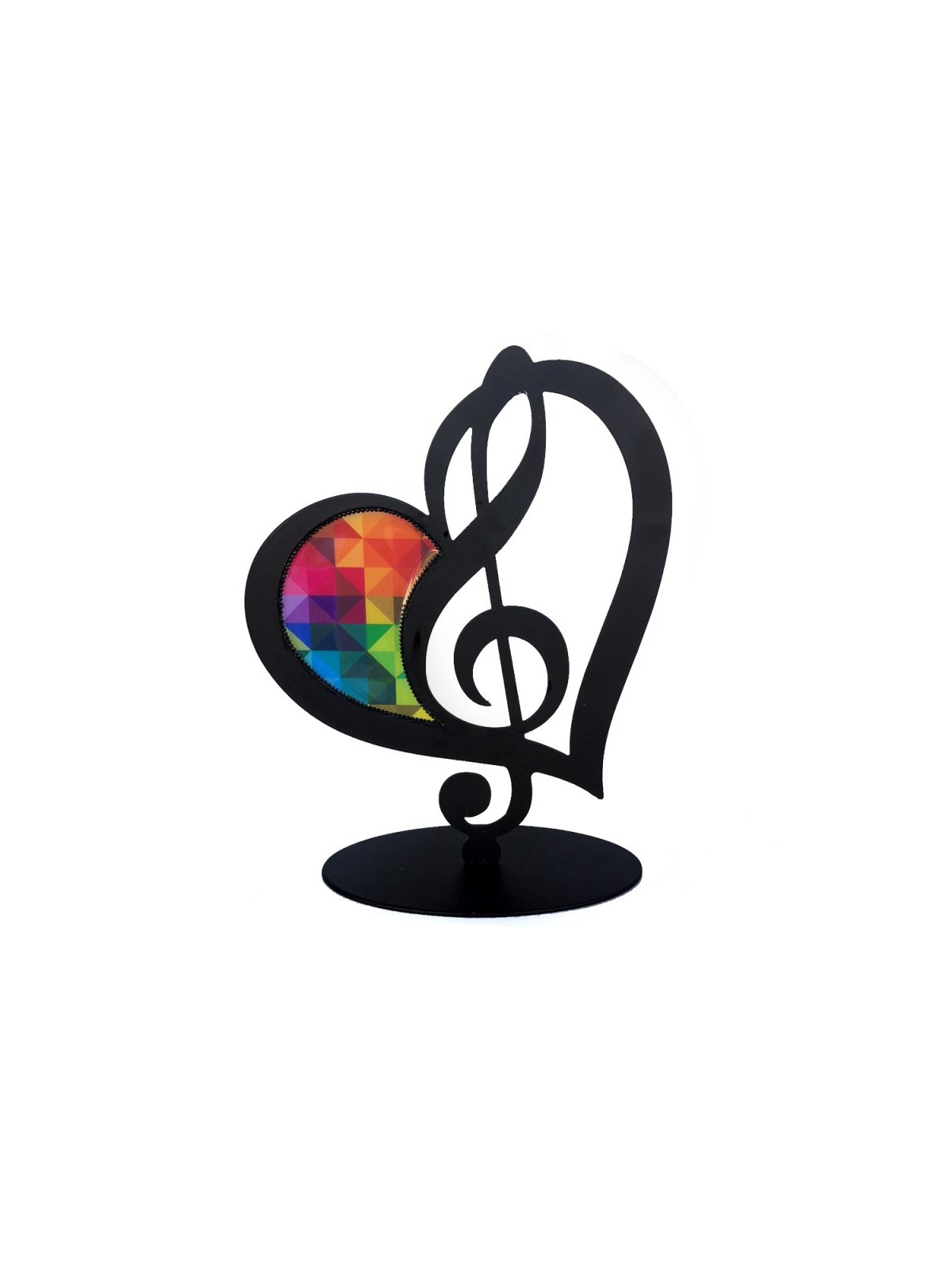 Iris Design Stand Alone Table or Shelf Sculptur... | Table Decorations