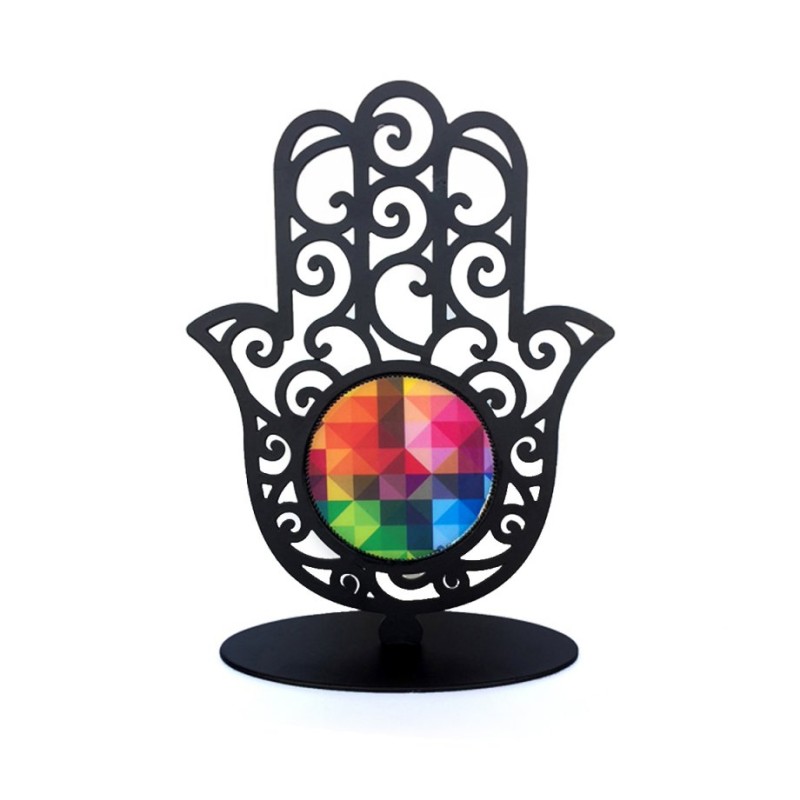 Iris Design Stand Alone Shelf or Table Sculptur... | Table Decorations