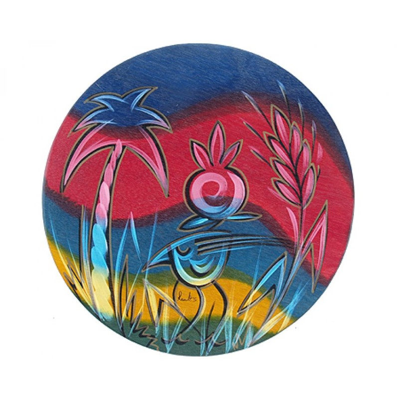 Round Placemat Rainbow by Kakadu Art | Table Decorations