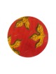 Round Placemat Red Leaves by Kakadu Art | Table Decorations