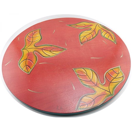 Lazy Susan Red Leaves by Kakadu Art | Table Decorations
