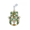 Gleaming Hamsa Wall Hanging Menorah Star of David a... | Wall Hangings