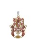 Gleaming Hamsa Wall Hanging Menorah Star of David a... | Wall Hangings