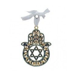 Gleaming Hamsa Wall Hanging Star of David %96 Choic... | Wall Hangings
