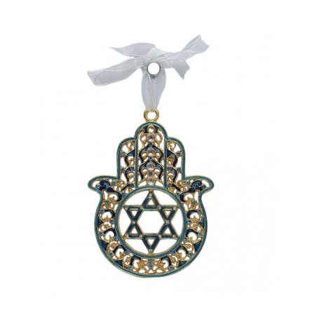 Gleaming Hamsa Wall Hanging Star of David %96 Choic... | Wall Hangings