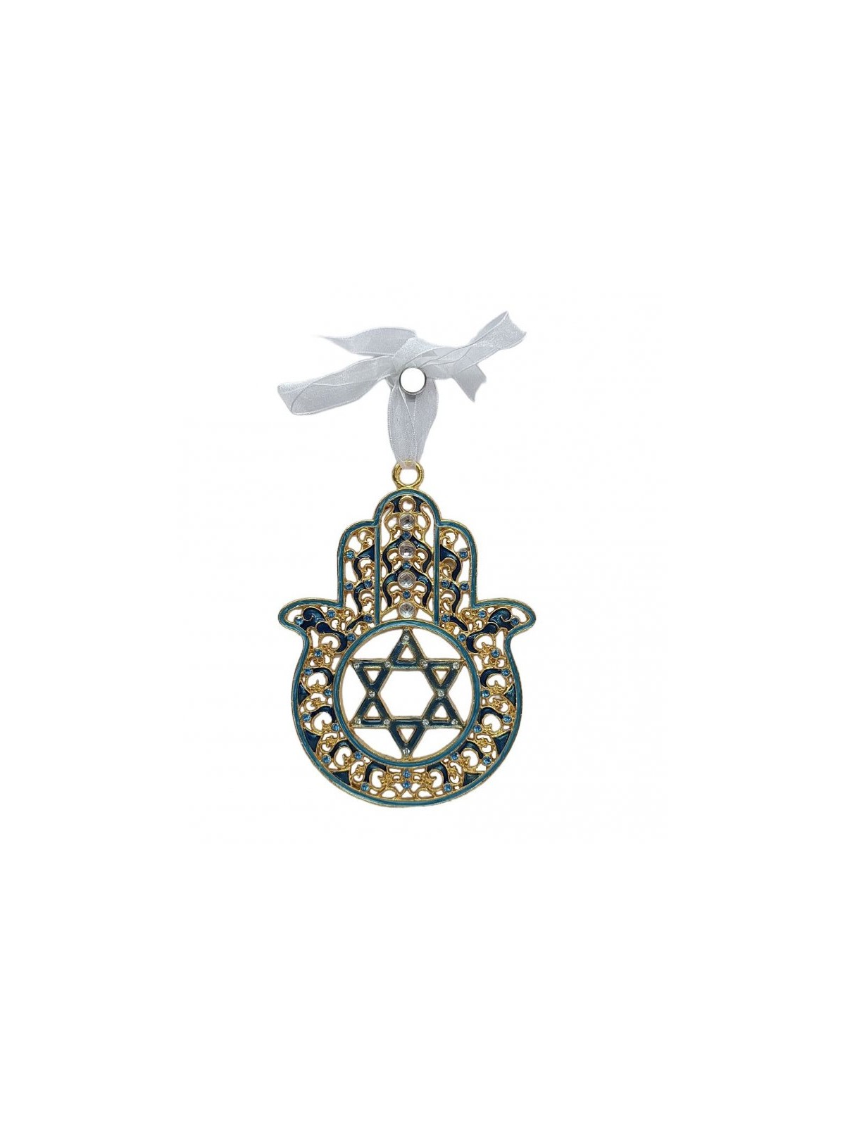 Gleaming Hamsa Wall Hanging Star of David %96 Choic... | Wall Hangings