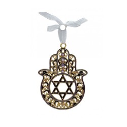Gleaming Hamsa Wall Hanging Star of David %96 Choic... | Wall Hangings