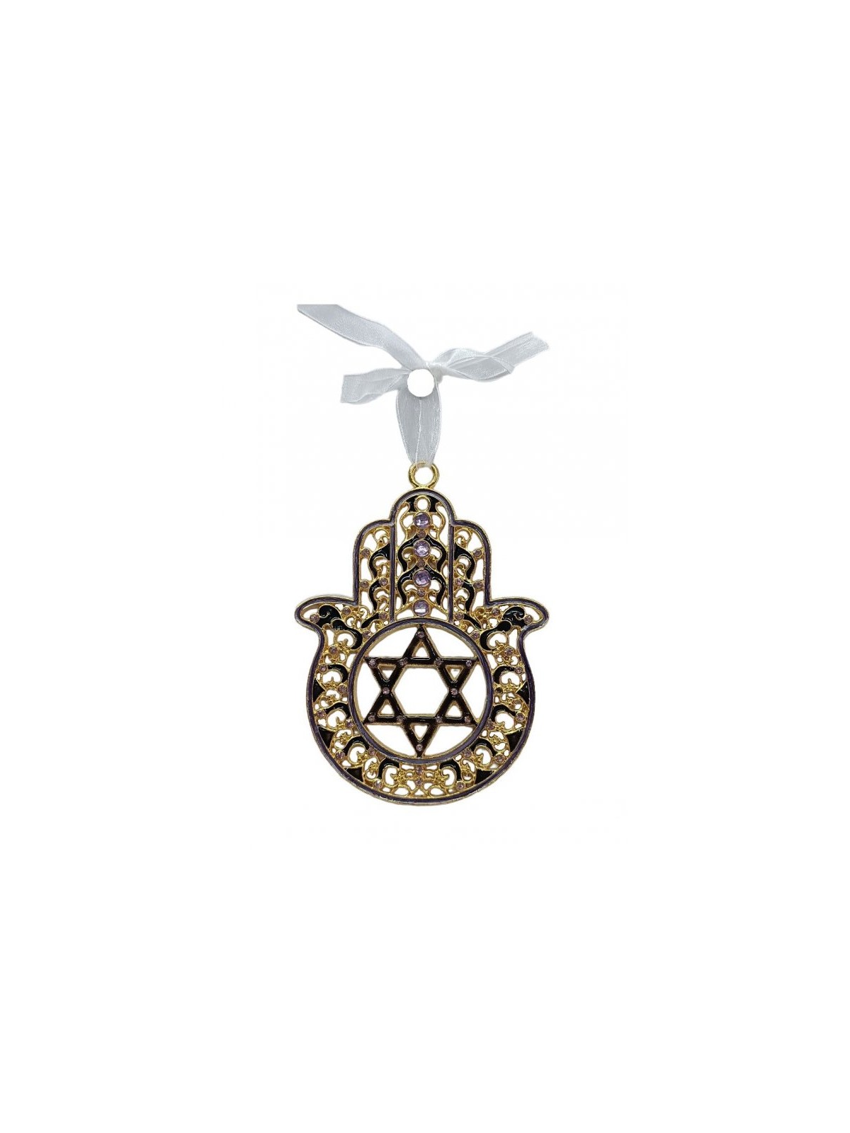 Gleaming Hamsa Wall Hanging Star of David %96 Choic... | Wall Hangings