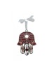 Brillant Hamsa Tenture murale Poisson Clé Colombe Étoile de Dav... | Hamsa en métal