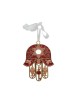 Gleaming Hamsa Wall Hanging Fish Key Dove Star of Dav... | Metal Hamsa