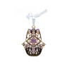 Gleaming Hamsa Wall Hanging Jerusalem Images Star of ... | Metal Hamsa