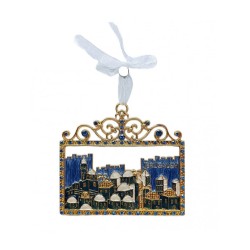 Gleaming Wall Decoration Jerusalem Images in Frame ... | Wall Hangings