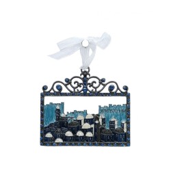 Gleaming Wall Decoration Jerusalem Images in Frame ... | Wall Hangings