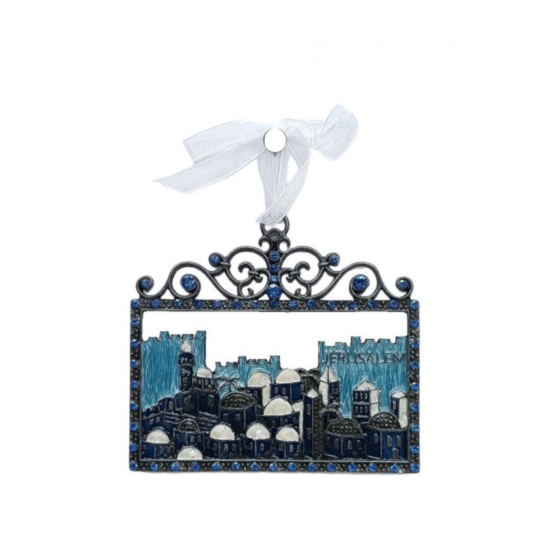 Gleaming Wall Decoration Jerusalem Images in Frame ... | Wall Hangings