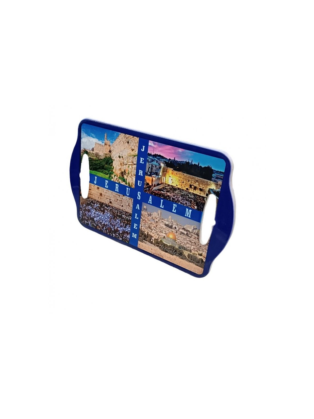 Ceramic Serving Tray with Four Colorful Famous ... | House Decorations