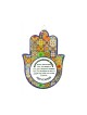 Hamsa Plaque for Wall or Table Colorful Patchwo... | Table Decorations
