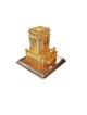 Gold Raised Sculpture of Second Temple with Hidden Seve... | Figurines