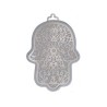Yair Emanuel Wall Hamsa Overlay of Cutout Pomeg... | Hamsas by Emanuel