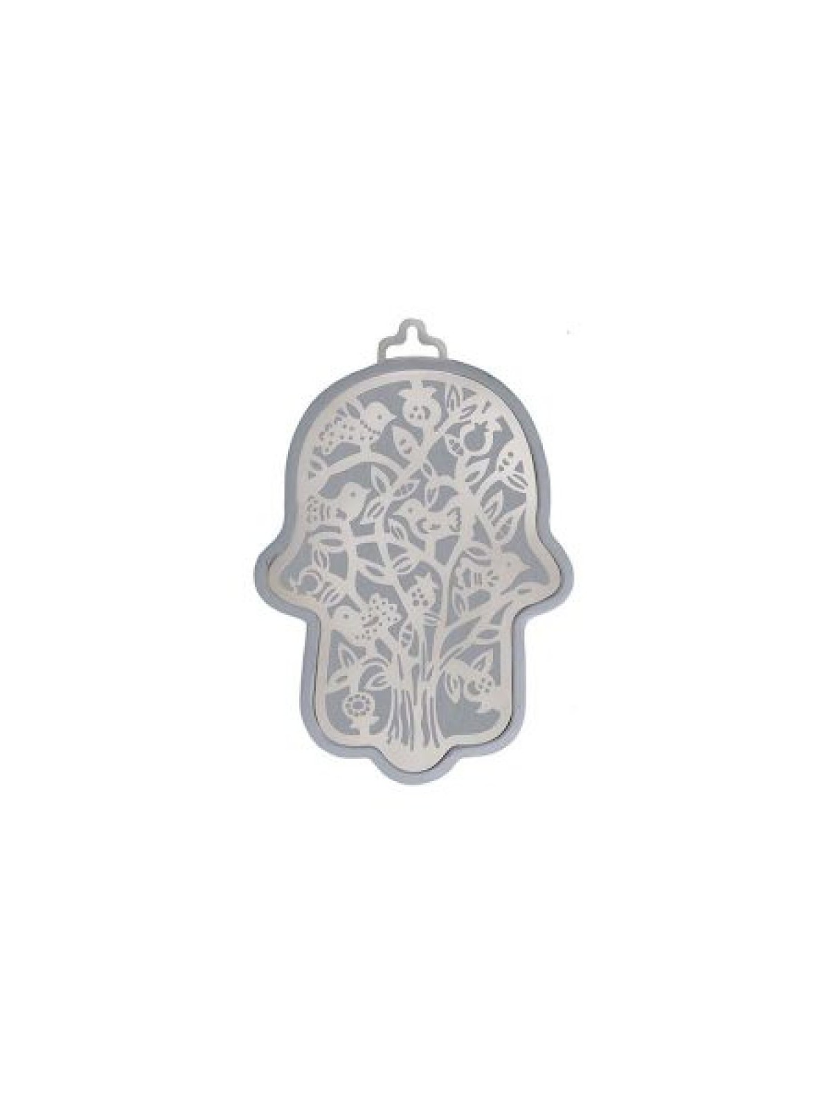 Yair Emanuel Wall Hamsa Overlay of Cutout Tree ... | Hamsas by Emanuel