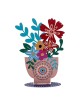Dorit Judaica Free Standing Colorful Flowerpot ... | Table Decorations