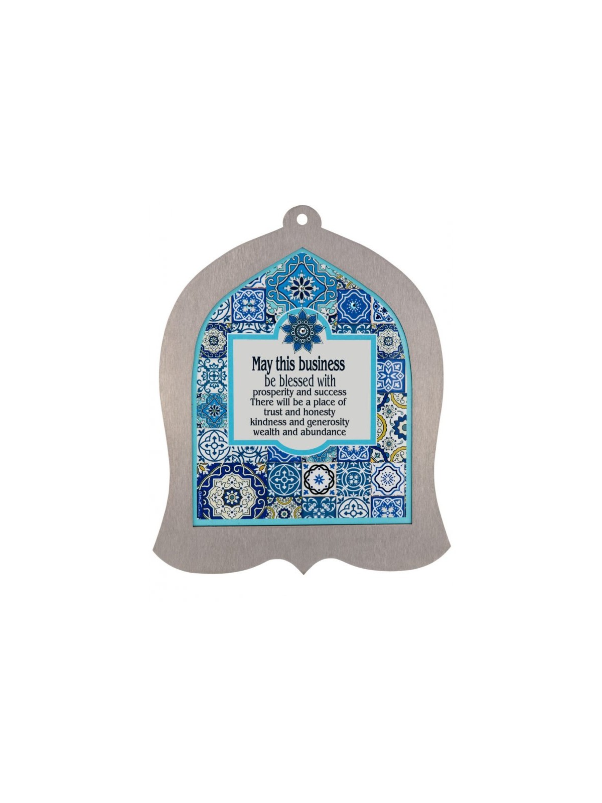 Dorit Judaica Bell Shaped Wall Plaque Engl... | Wall Hangings by Dorit