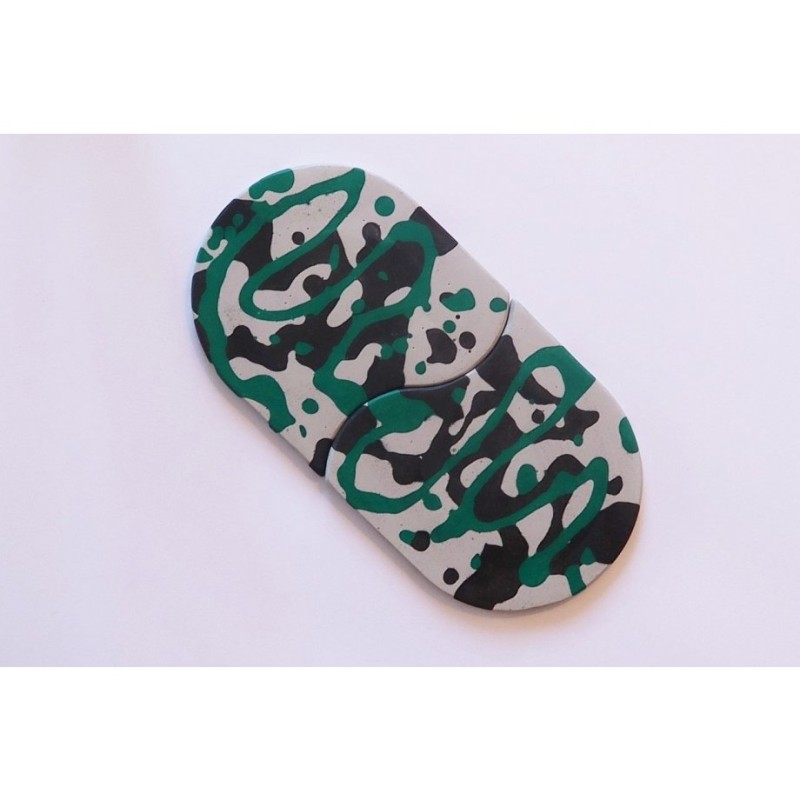 Graciela Noemi Handcrafted Pair of Coasters Col... | Table Decorations