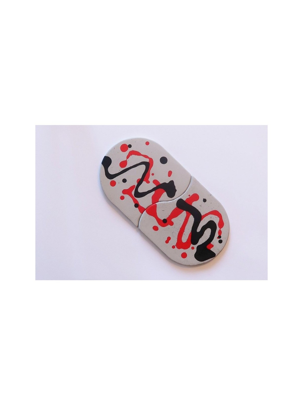 Graciela Noemi Handcrafted Pair of Coasters Col... | Table Decorations