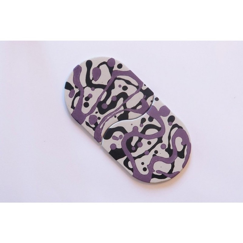 Graciela Noemi Handcrafted Pair of Coasters Col... | Table Decorations