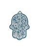 Yair Emanuel Wall Hamsa Overlay of Cutout Flora... | Hamsas by Emanuel