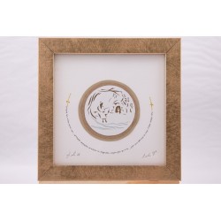 YehuditsArt Papercut et Micrographie Wa... | Cadeau juif d'Israël