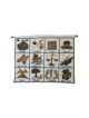 Yair Emanuel Embroidered Wall Hanging of... | Wall Hangings by Emanuel