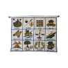 Yair Emanuel Embroidered Wall Hanging of... | Wall Hangings by Emanuel