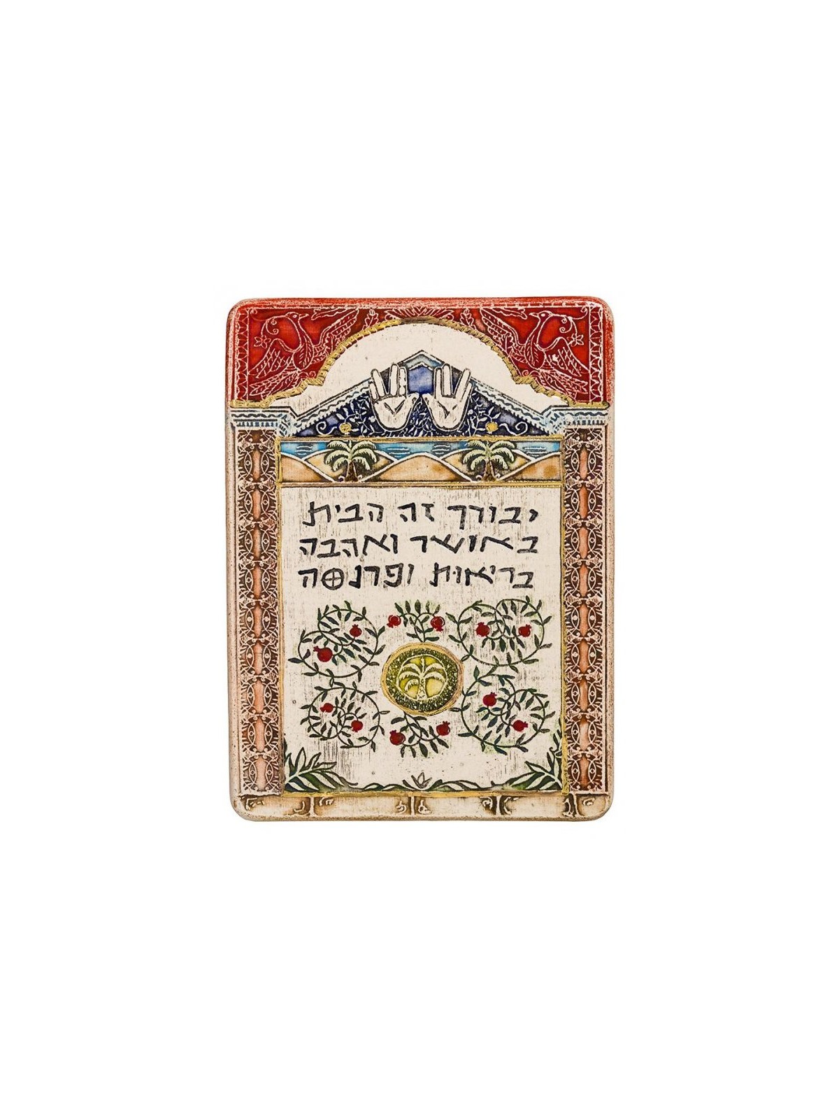 Art in Clay Handcrafted Ceramic 24K Gold Decora... | House Decorations