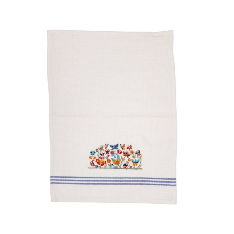 Yair Emanuel Netilat Yadayim Towel Embroidered ... | Towels by Emanuel