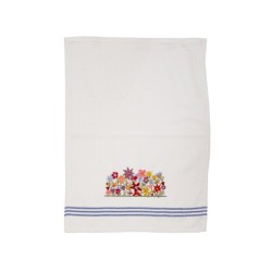 Yair Emanuel Netilat Yadayim Towel Embroidered ... | Towels by Emanuel