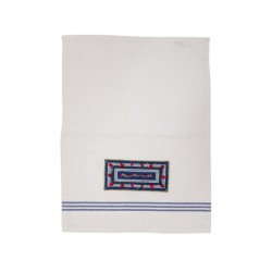 Yair Emanuel Netilat Yadayim Towel Embroidered ... | Towels by Emanuel