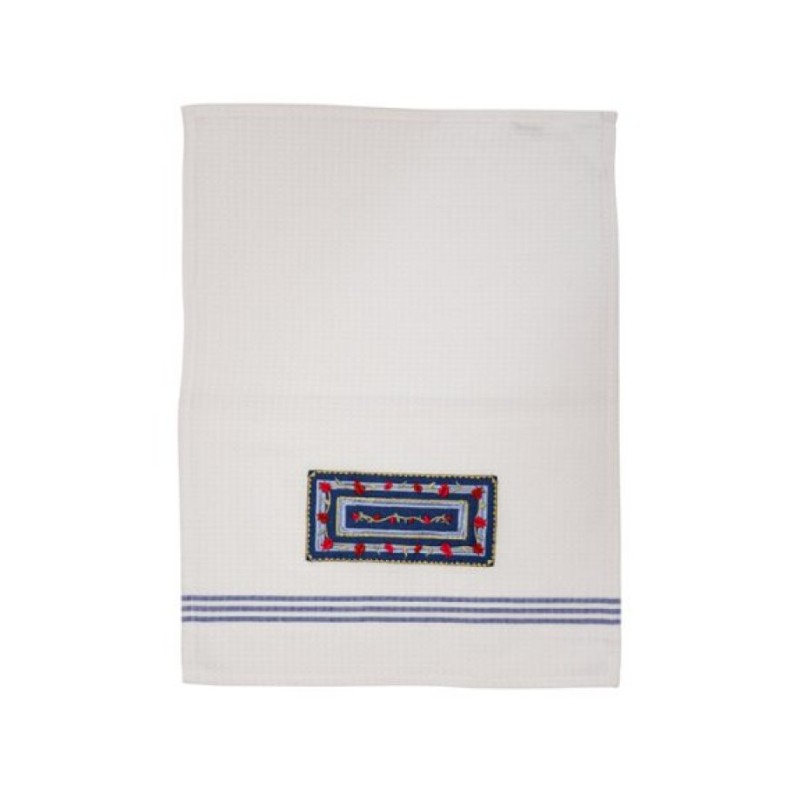 Yair Emanuel Netilat Yadayim Towel Embroidered ... | Towels by Emanuel