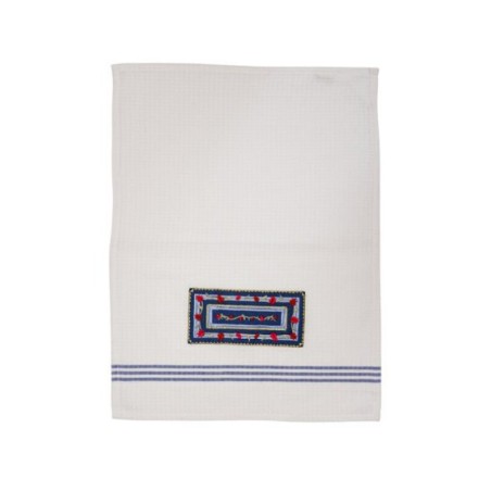 Yair Emanuel Netilat Yadayim Towel Embroidered ... | Towels by Emanuel